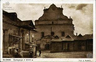 Belarus, Great Synagogue in Slonim (Słonim)